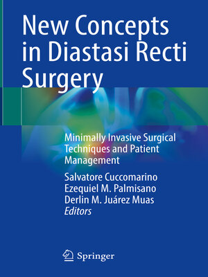cover image of New Concepts in Diastasi Recti Surgery